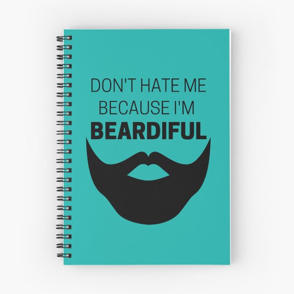 Item preview, Don't Hate Me Because I'm Beardiful Black designed and sold by Indra Agrawal.