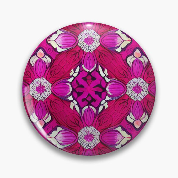 Item preview, Viva Magenta Color Combination Pattern designed and sold by BuraxisDesigns.