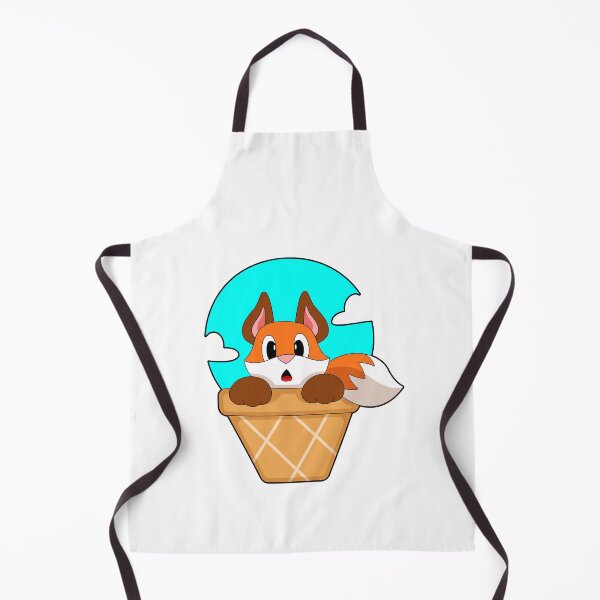 Item preview, Fox Ice cream cone designed and sold by Snabdesign84.