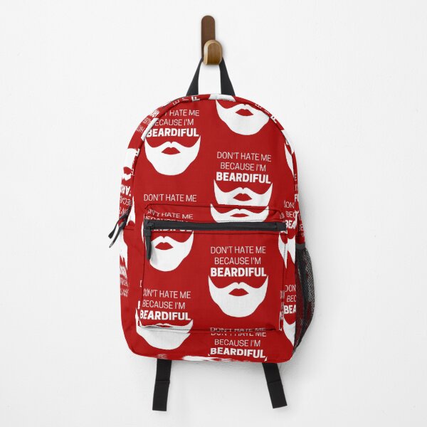 Item preview, Don't Hate Me Because I'm Beardiful White designed and sold by Indra Agrawal.