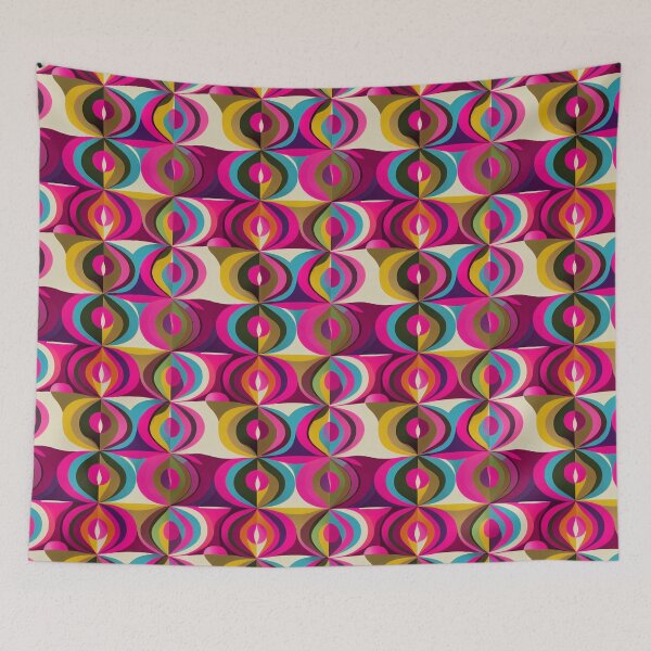 Item preview, Color Combination Pattern Viva Magenta designed and sold by BuraxisDesigns.