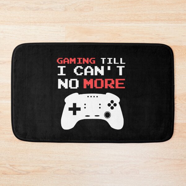 Item preview, Gaming Till I Can't No More - Gamer Quotes designed and sold by EnzoVectorism.