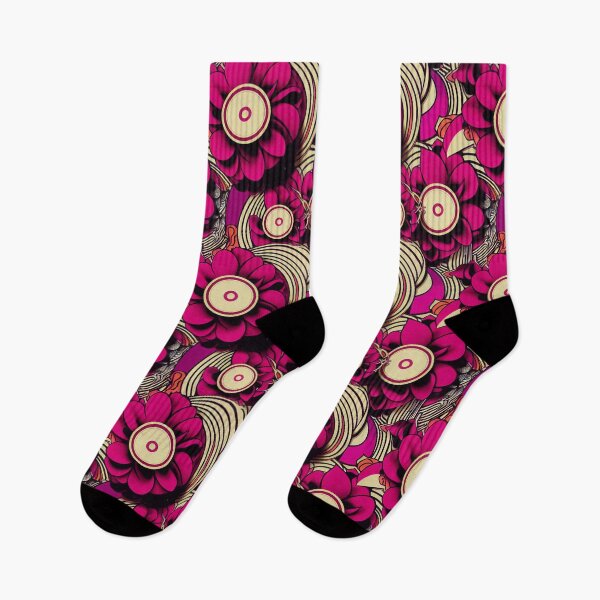 Item preview, Viva Magenta Retro Vinyl Records designed and sold by BuraxisDesigns.