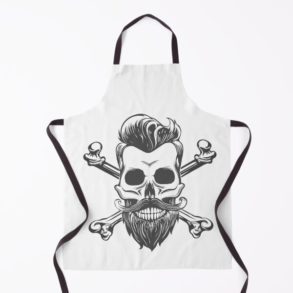 Item preview, Skull with Beard and Crossed Bones designed and sold by devaleta.