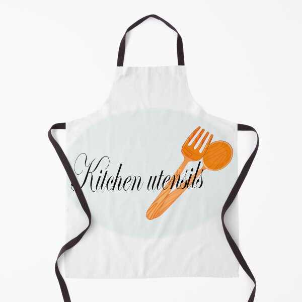 Item preview, kitchen utensils on a light background designed and sold by Zhanna Lenivaya.