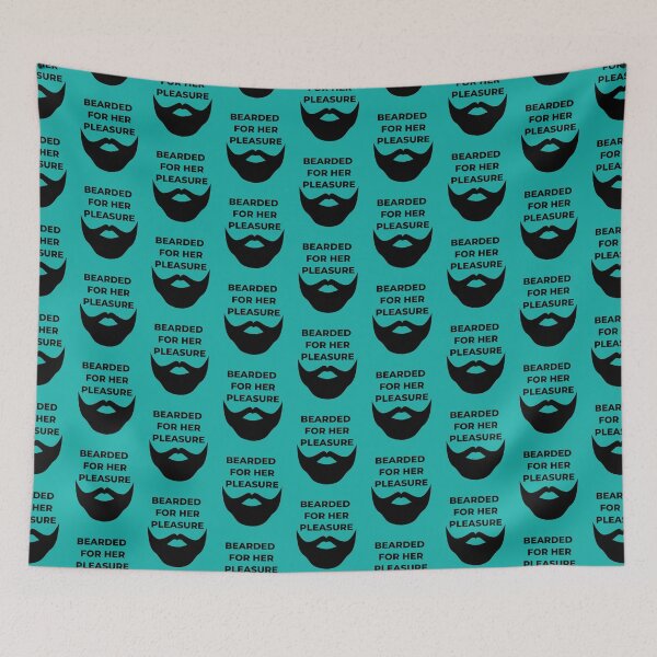 Item preview, Bearded For Her Pleasure Black designed and sold by Indra Agrawal.