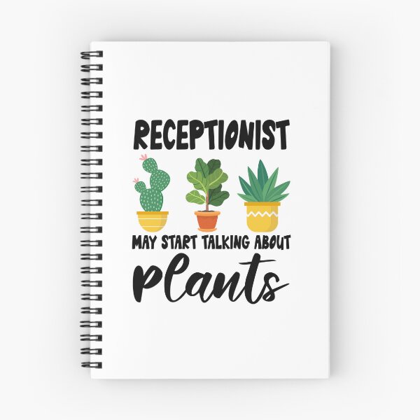 Item preview, receptionist May Start Talking About Plants,receptionist Dad Husband Gardener Gardening designed and sold by Dogs Geeky⭐⭐⭐⭐⭐.