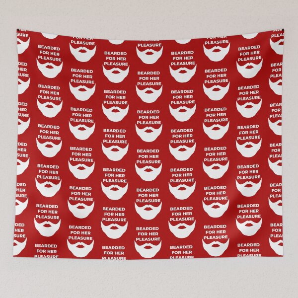 Item preview, Bearded For Her Pleasure White designed and sold by Indra Agrawal.
