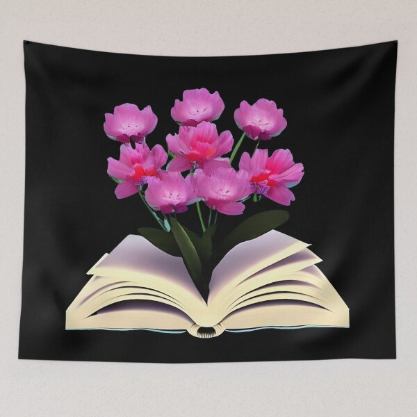 Artikelvorschau, Blumen, die aus Buch wachsen entworfen und verkauft von gramizzia.