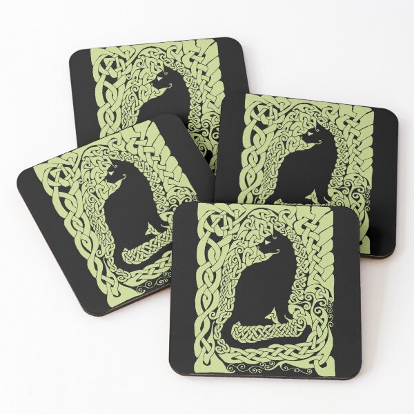 Item preview, Celtic Surround Cat designed and sold by ingridthecrafty.