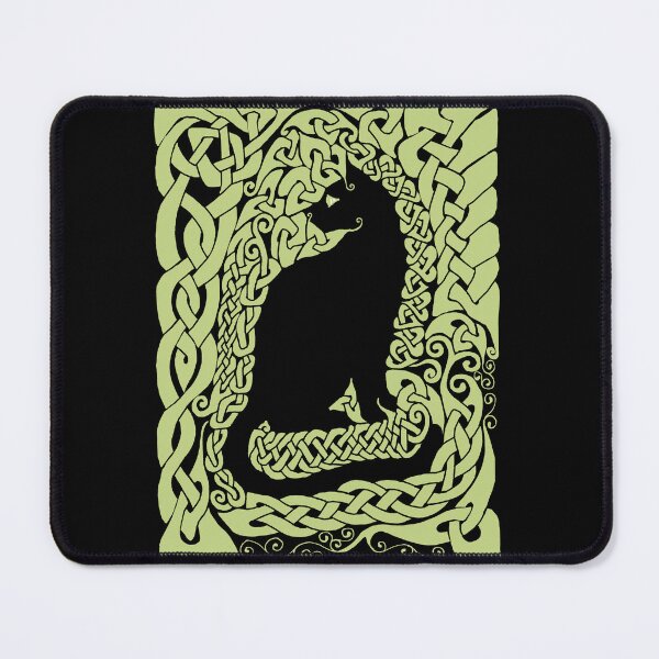 Item preview, Celtic Surround Cat designed and sold by ingridthecrafty.