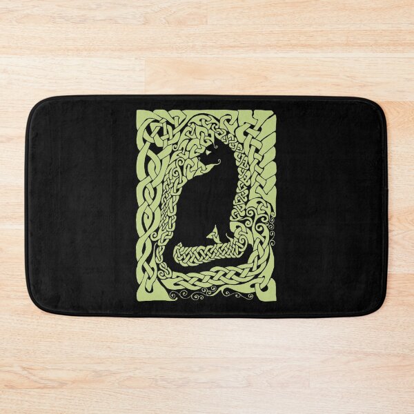 Item preview, Celtic Surround Cat designed and sold by ingridthecrafty.