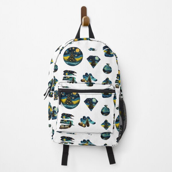 Item preview, Van Gogh Painting Starry Night Remake Winter Starter Pack designed and sold by CandyDroidMerch.