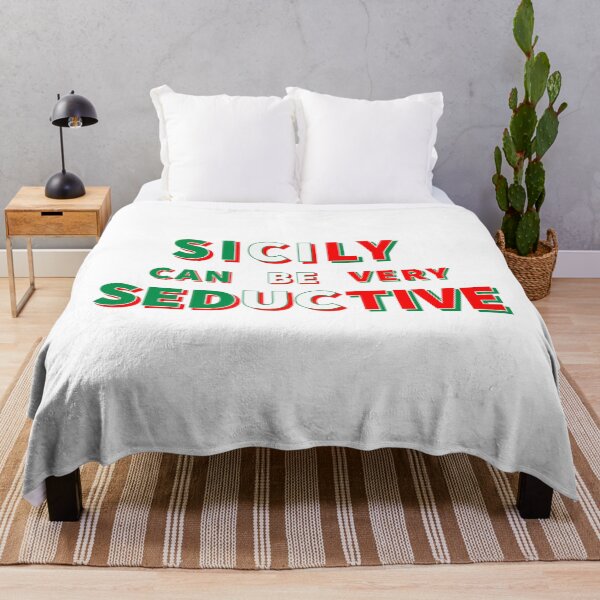Item preview, Sicily can be very seductive - Funny quotes - Colorful quotes -  designed and sold by K367.