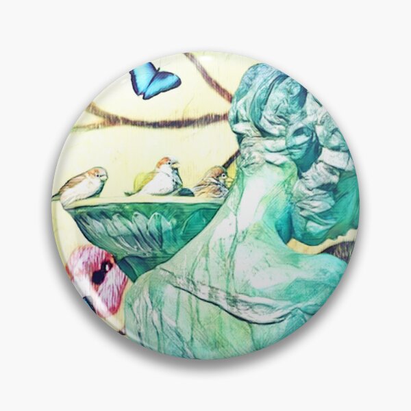 Item preview, Green Garden Girl designed and sold by lindosilks.
