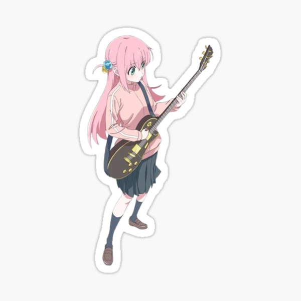 Bocchi meme sticker Fu bocchi the rock Bocchi anime gotou hitori sticker  Bocchi chan sticker Sticker for Sale by stickersofwaifu