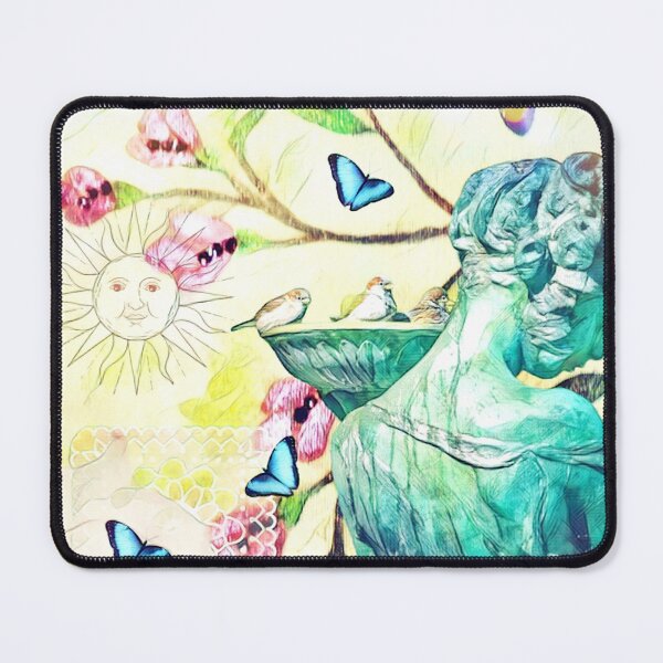 Item preview, Green Garden Girl designed and sold by lindosilks.