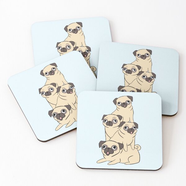 Item preview, Pug pile designed and sold by Yarafantasyart.