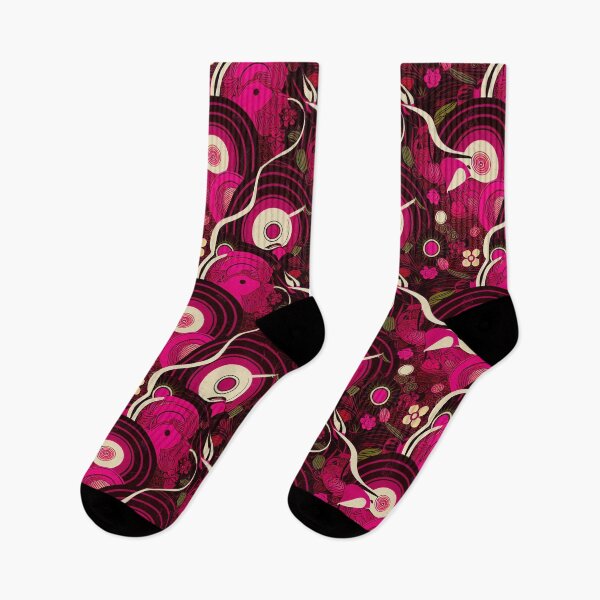 Item preview, Retro Vinyl Records - Viva Magenta designed and sold by BuraxisDesigns.