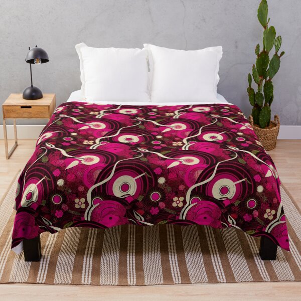 Item preview, Retro Vinyl Records - Viva Magenta designed and sold by BuraxisDesigns.