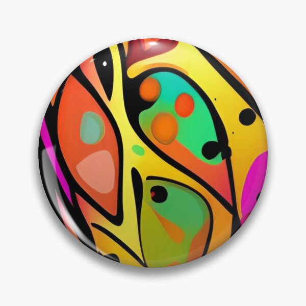 Item preview, Colorful Abstract Psychedelic Splatter Paint Design designed and sold by bandjdesigns.