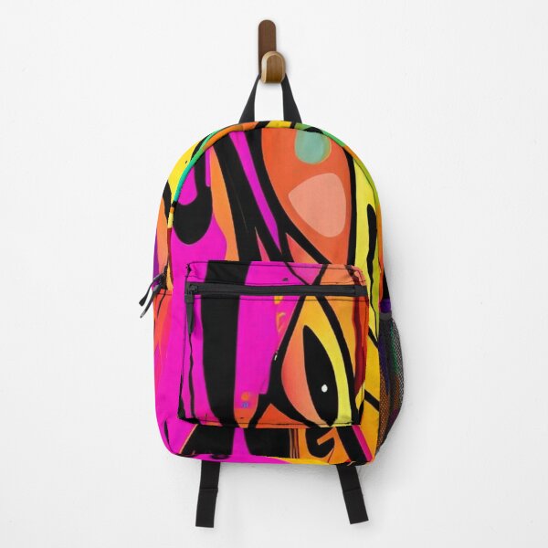 Item preview, Colorful Abstract Psychedelic Splatter Paint Design designed and sold by bandjdesigns.