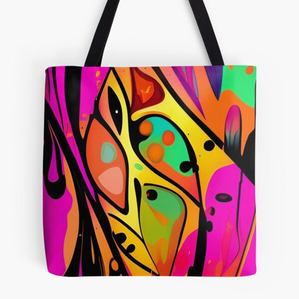 Item preview, Colorful Abstract Psychedelic Splatter Paint Design designed and sold by bandjdesigns.