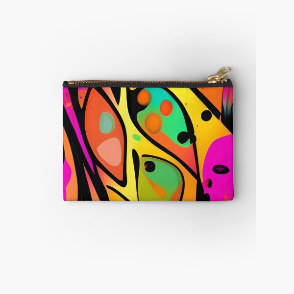 Item preview, Colorful Abstract Psychedelic Splatter Paint Design designed and sold by bandjdesigns.