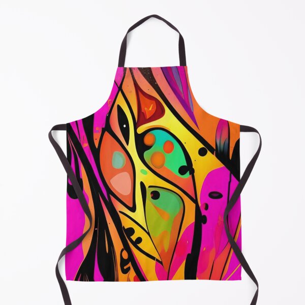 Item preview, Colorful Abstract Psychedelic Splatter Paint Design designed and sold by bandjdesigns.