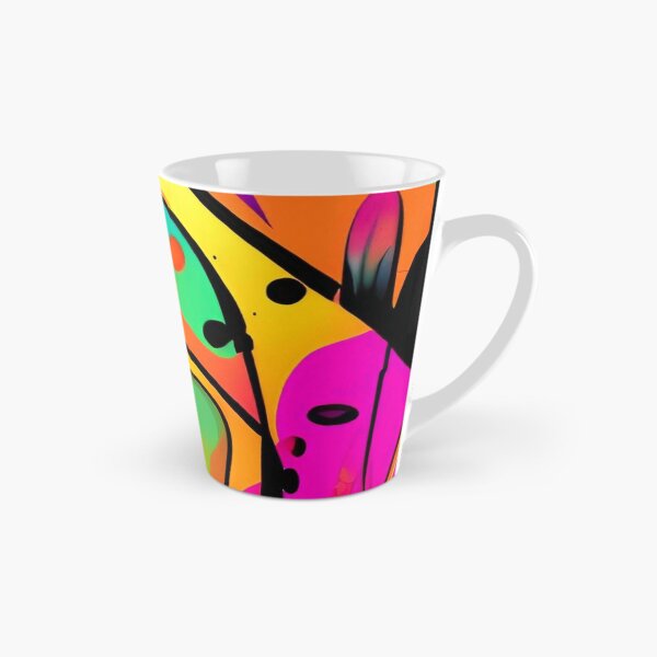 Item preview, Colorful Abstract Psychedelic Splatter Paint Design designed and sold by bandjdesigns.