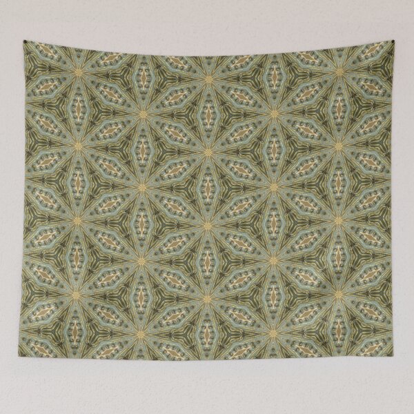 Item preview, Antique Gold Bead, Sage Green Wash - Vintage Bold KaleidoSnap designed and sold by MadZakkaGraphic.