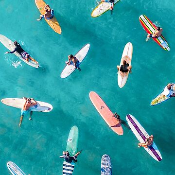 Artwork thumbnail, Surfers Traffic Jam by galdesign