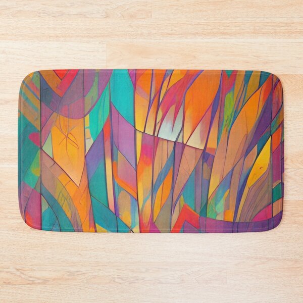 Item preview, Colorful Abstract Geometrical Pattern Design designed and sold by bandjdesigns.