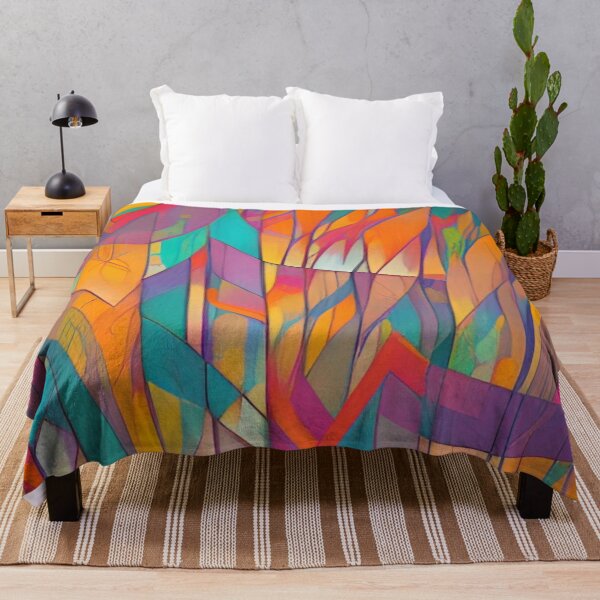 Item preview, Colorful Abstract Geometrical Pattern Design designed and sold by bandjdesigns.