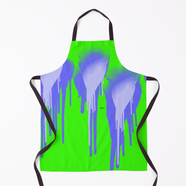 Item preview, Blue Paint Drips of Green by dePace' designed and sold by mrpropcake.