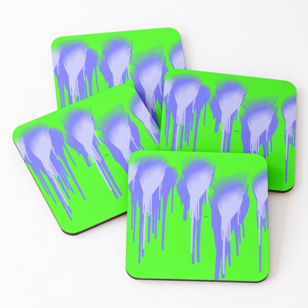 Item preview, Blue Paint Drips of Green by dePace' designed and sold by mrpropcake.