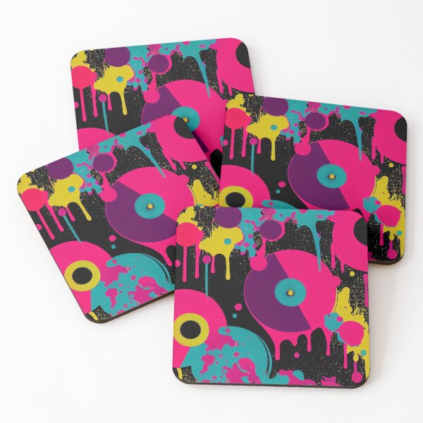 Item preview, Retro Vinyl Records - Viva Magenta designed and sold by BuraxisDesigns.
