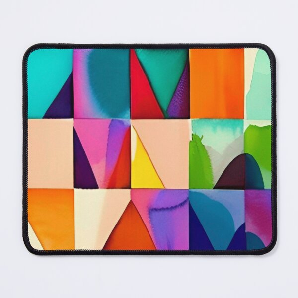 Item preview, Colorful Abstract Geometrical Pattern Design designed and sold by bandjdesigns.