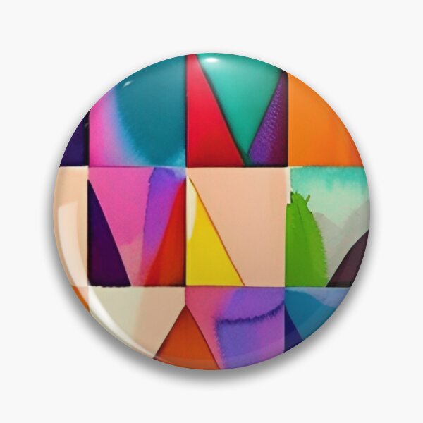 Item preview, Colorful Abstract Geometrical Pattern Design designed and sold by bandjdesigns.