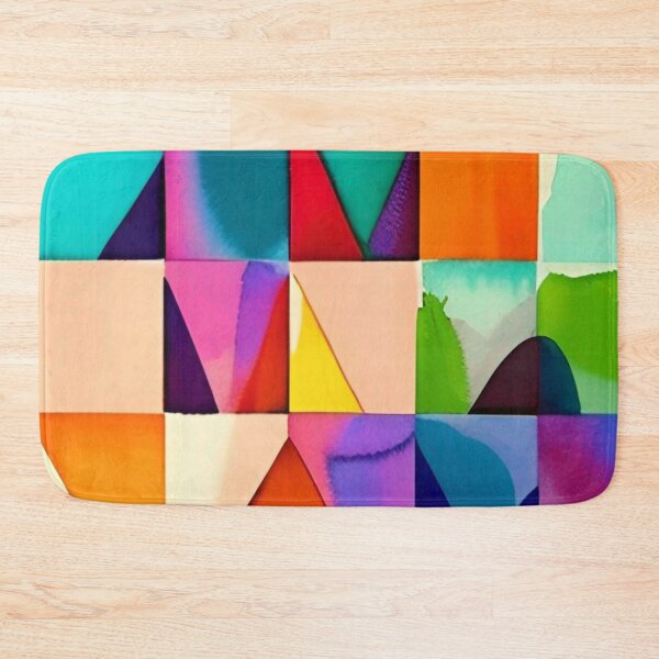 Item preview, Colorful Abstract Geometrical Pattern Design designed and sold by bandjdesigns.