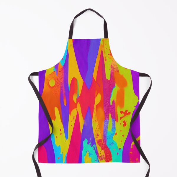 Item preview, Colorful Abstract Psychedelic Splatter Paint Design designed and sold by bandjdesigns.