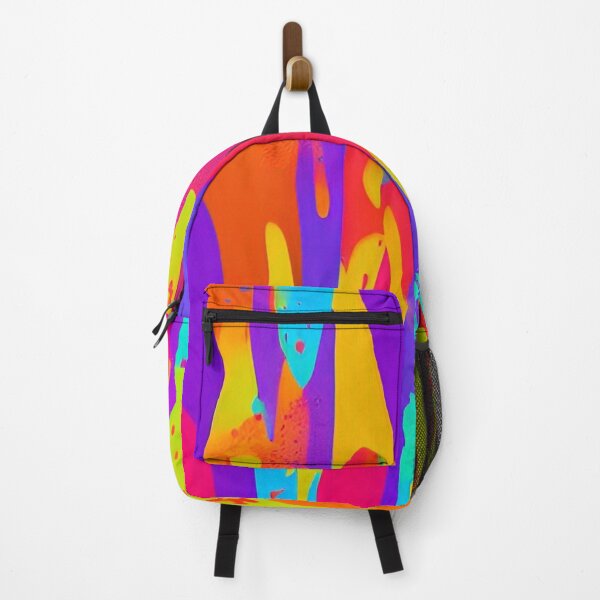 Item preview, Colorful Abstract Psychedelic Splatter Paint Design designed and sold by bandjdesigns.