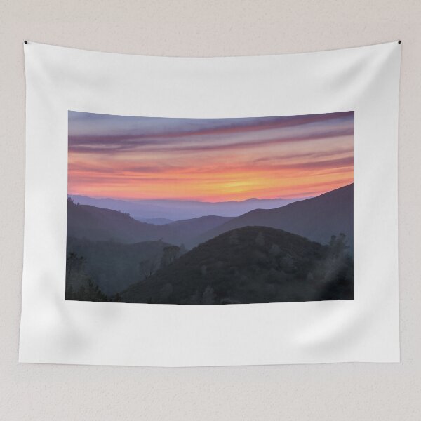 Item preview, Sunset of Rolling Hills at Mt Diablo State Park designed and sold by yhelfman.