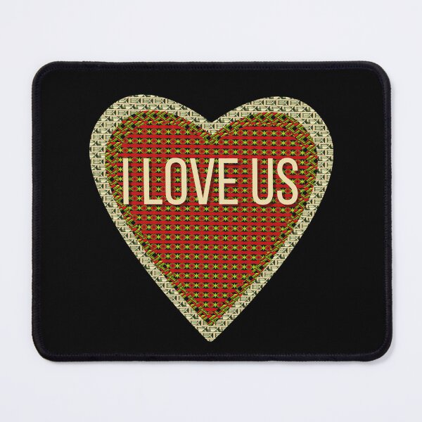 Item preview, I LOVE US Valentine's Day Design for the Young and Patterned Heart and Love Collectors designed and sold by tranquilbeach.