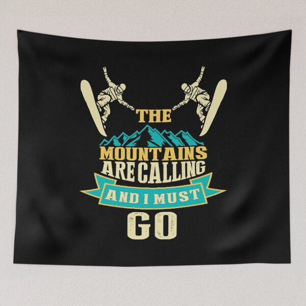 Item preview, Mountains Are Calling designed and sold by RockBeeDesigns.