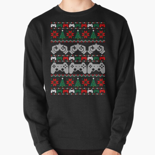 Merry Gamer Ugly Christmas Sweater Funny Tshirt Pullover Sweatshirt