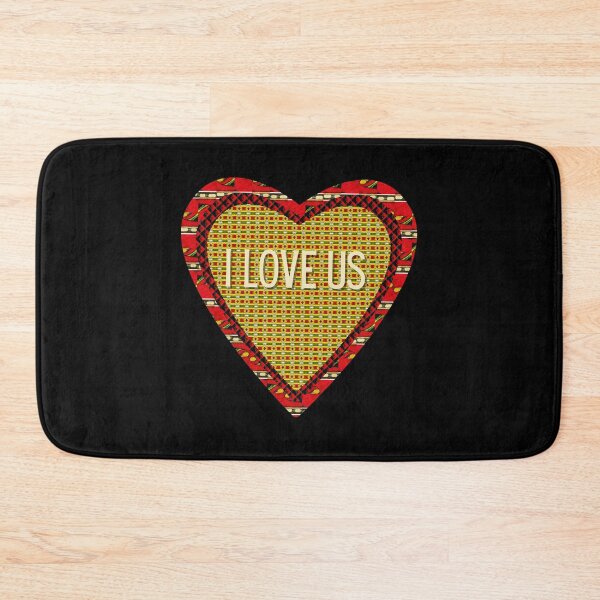 Item preview, I LOVE US Valentine's Day Design 3 for the Young and Patterned Heart and Love Collectors designed and sold by tranquilbeach.