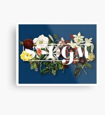 SSDGM Murderino Flower Illustration My Favorite Murder Metal Print