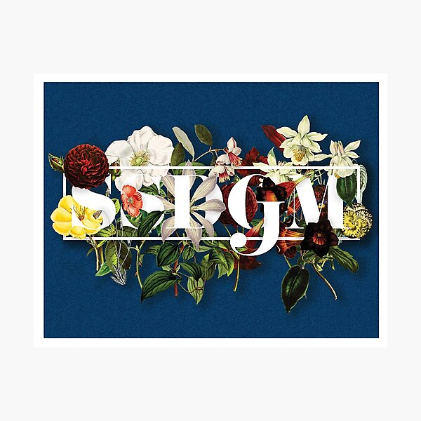 SSDGM Murderino Flower Illustration My Favorite Murder Photographic Print
