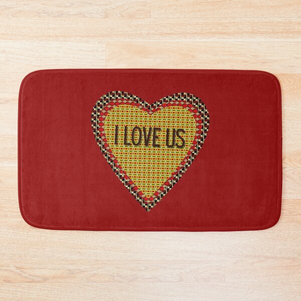 Item preview, I LOVE US Valentine's Day Design 4 for the Young and Patterned Heart and Love Collectors designed and sold by tranquilbeach.